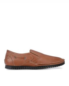 Loafers With Genuine Leather Upper