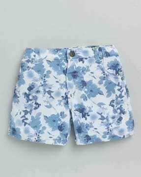 Floral Printed Low Rise Shorts