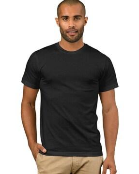 Crew-Neck T-shirt with Short Sleeves