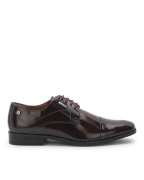 Solid Lace-Up Formal Shoe