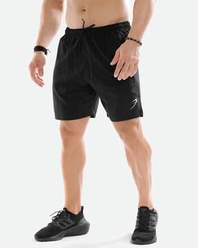 Flat Front Shorts with Flexi Waist
