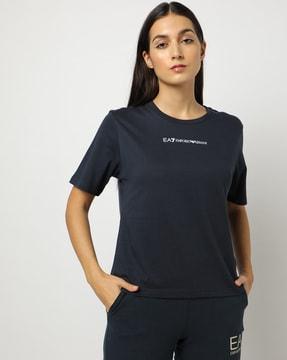 Training Cotton Regular Fit Crew-Neck T-shirt