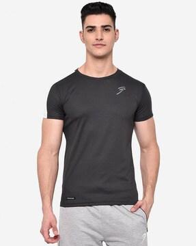 Slim-Fit T-shirt with Short Sleeve