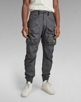 Relaxed Tapered Fit Cargo Jogger Pants