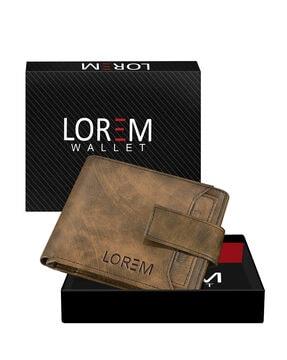 Bi-Fold Wallet with Removable Card Holder
