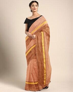 Striped Traditional Saree