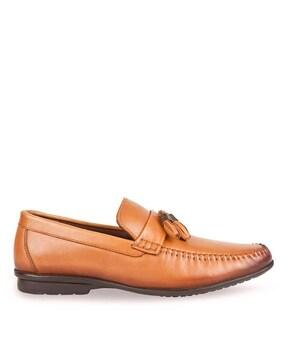 Slip-On Loafers with Tassels