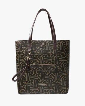 Bkimmysm Logo Print Tote Bag with Detachable Pouch