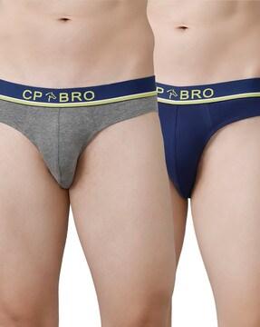 Pack of 2 Briefs with Waistband
