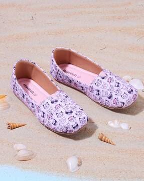 Printed Slip-On Casual Shoes
