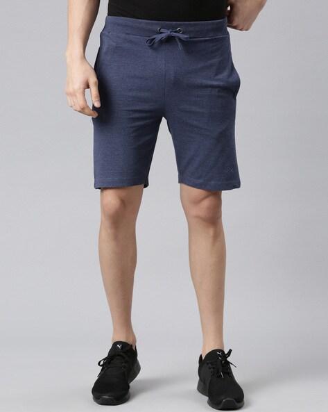 Flat Front City Shorts with Drawstrings