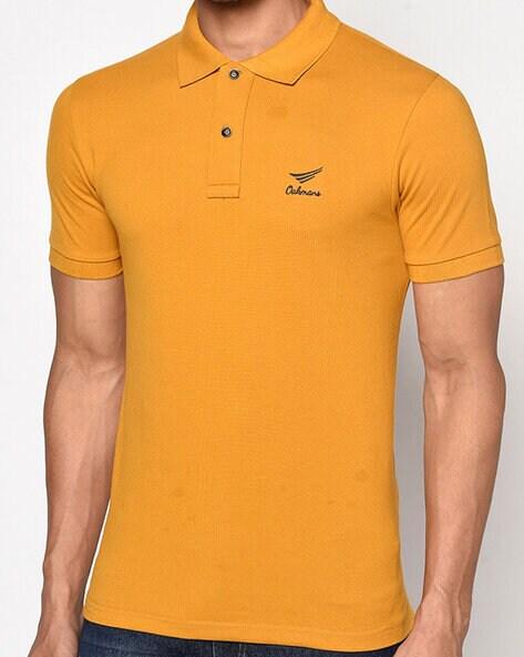 Brand Embroidered Polo T-shirt