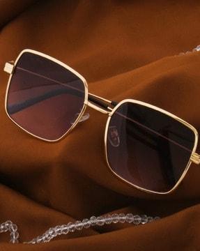 TS-50825-C1 Full-Rim UV-Protected Square Sunglasses