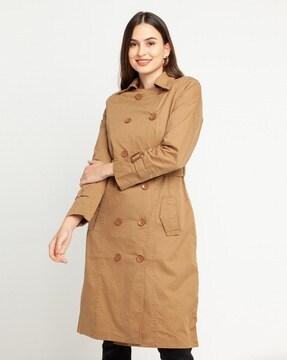 Trench Coat with Waist Belt