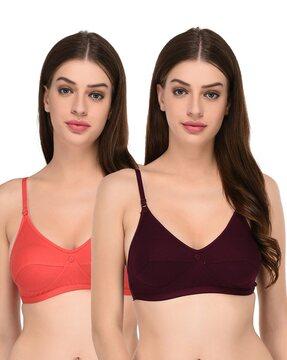 Pack of 2 Non-Wired T-Shirt Bras