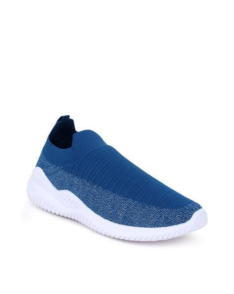 Textured Slip-On Casual Shoes