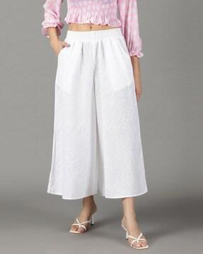Culottes with Elasticated Waist