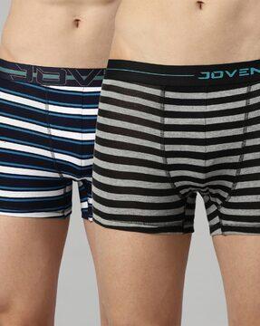 Pack of 2 Striped Trunks