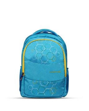 Printed Laptop Backpack with Adjustable Straps