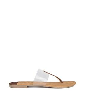Slip-On Thong-Strap Sandals