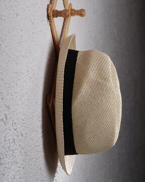 Sun Hat with Contrast Taping