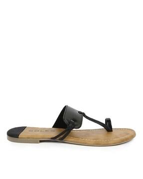 Flat Sandals with Synthetic upper