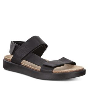 Strappy Sandals with Velcro Fastening