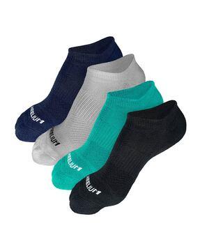 Pack of 4 Ankle-Length Socks