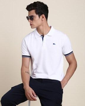 Polo T-Shirt with Logo Embroidery