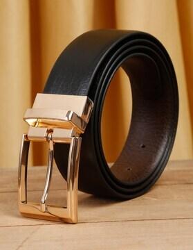 Reversible Belt with Tang Buckle Closure