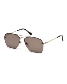 FT0505 58 28E UV-Protected Square Sunglasses