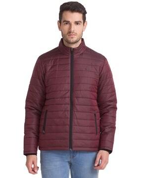 Allergy-Free Zip-front Quilted Jacket