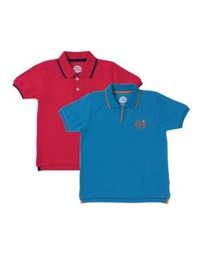 Pack of 2 Short Sleeves Polo T-shirt