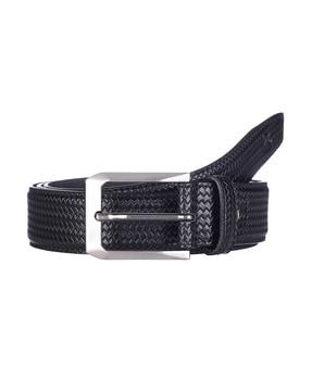 Woven Belt with Tang Clasp
