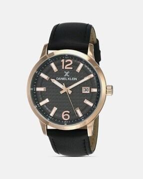 DK12153-1 Analogue Wrist Watch with Leather Strap