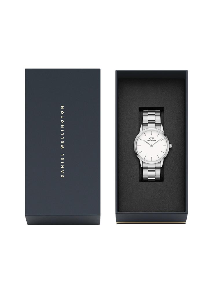Daniel wellington Unisex Iconic Link 36mm Silver Watch DW00100203