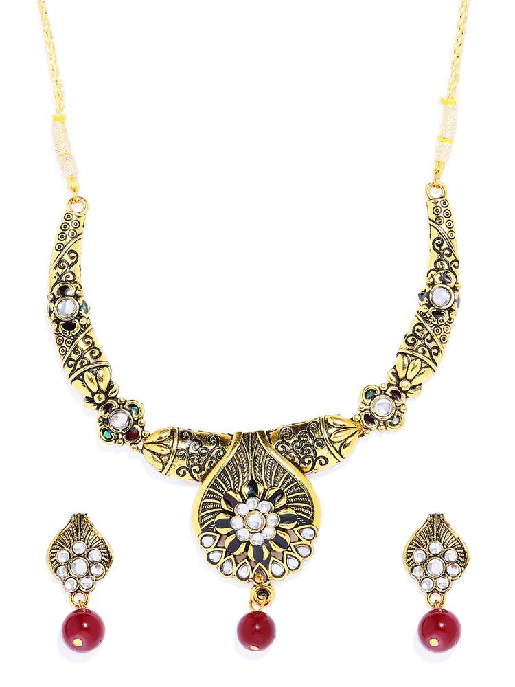 Kord Store Gold-Toned Jewellery Set