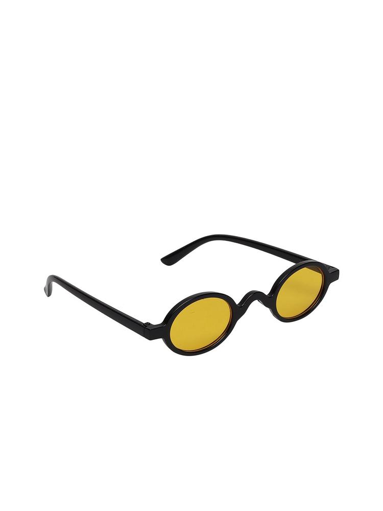 FROGGY Kids Yellow Full-Rim Oval Sunglasses