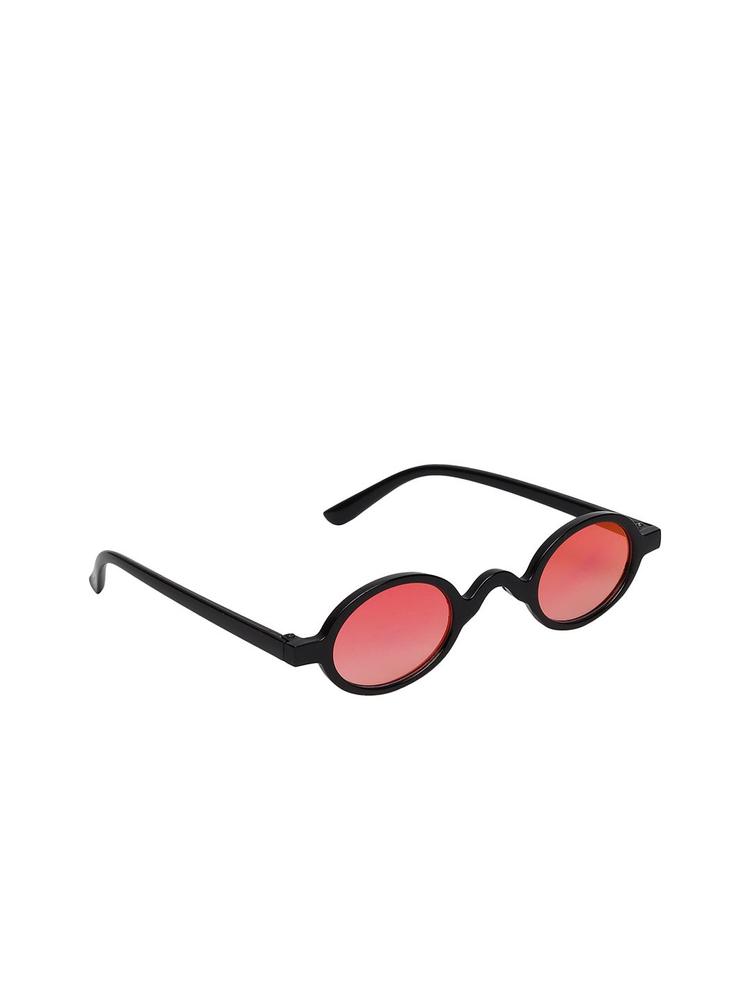 FROGGY Kids Red Full-Rim Oval Sunglasses