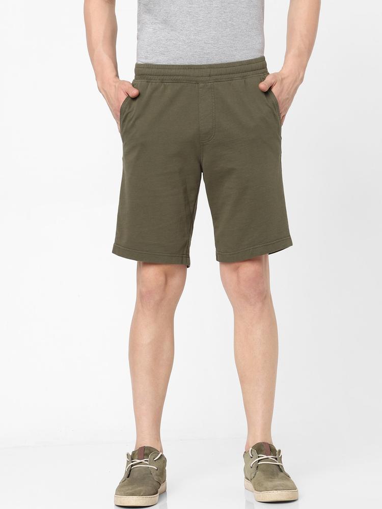 Celio Men Green Outdoor Shorts