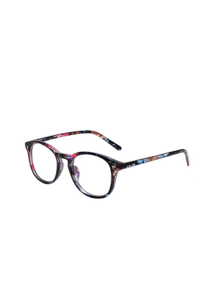 Peter Jones Eyewear Unisex Pink & Blue Full Rim Square Frames AGM2179