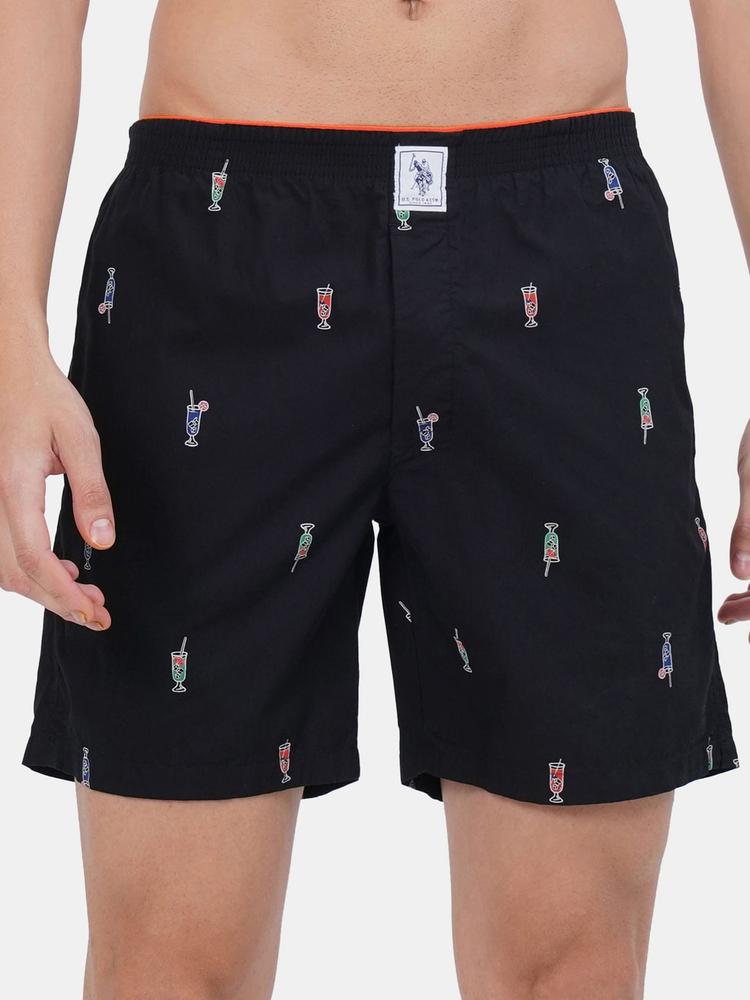 U.S. Polo Assn. Men Assorted Printed Relaxed Fit Cotton Boxers
