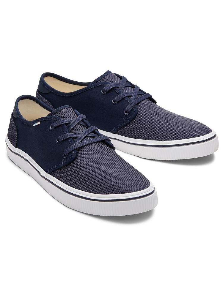 TOMS Men Navy Blue Carlo Sneakers
