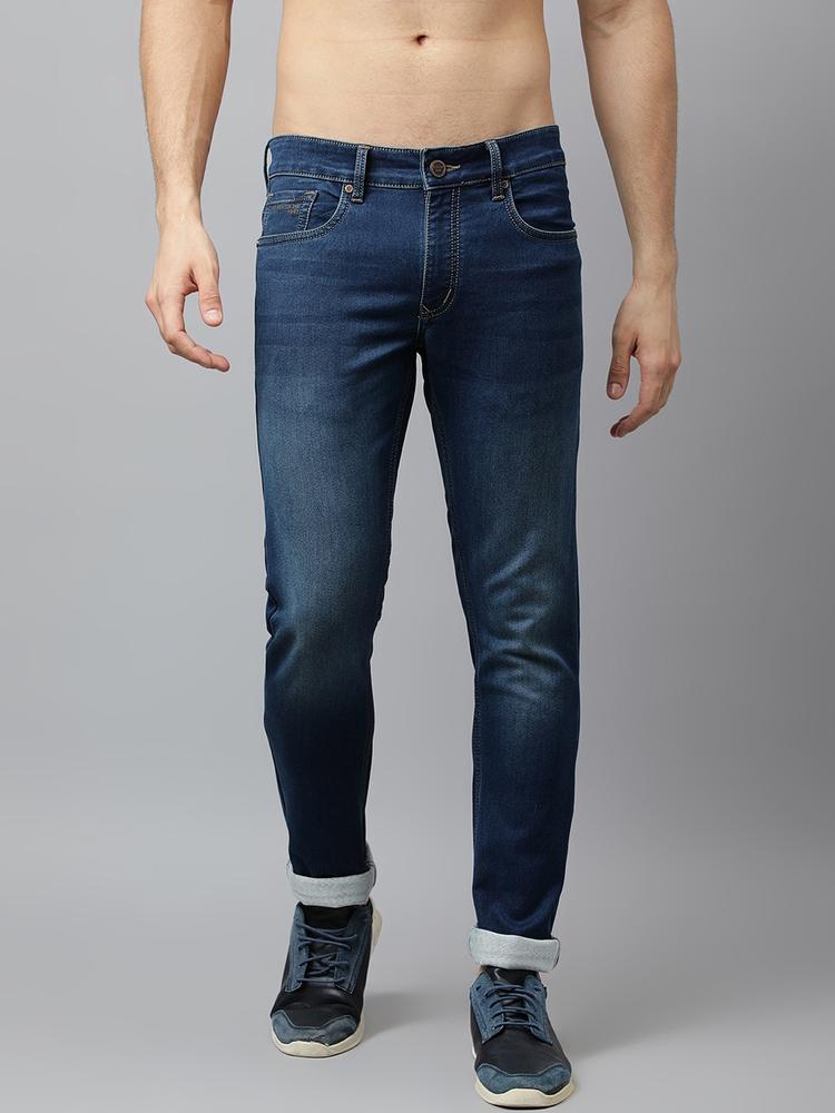 Richlook Men Blue Slim Fit Light Fade Stretchable Jeans