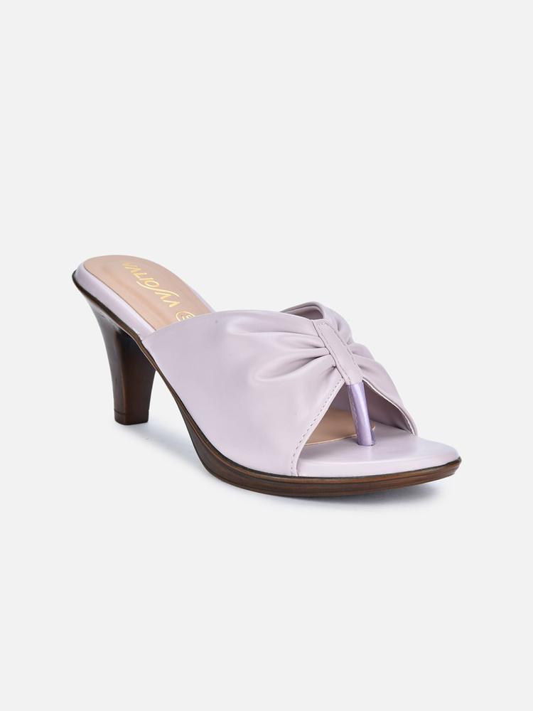 VALIOSAA Lavender Sandals with Bows