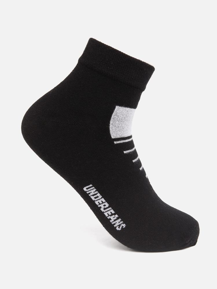 Underjeans by Spykar Men Ankle Length Non Terry Single Pair of Socks