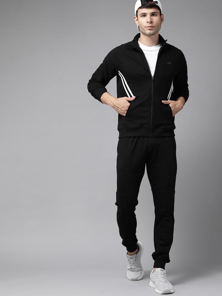 PROWL by Tiger Shroff Men Black Solid Running Tracksuits