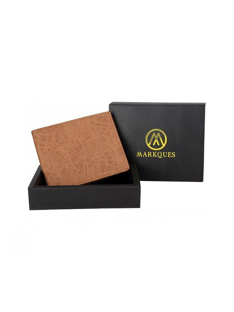 MARKQUES Men Two Fold Wallet with SIM Card Holder