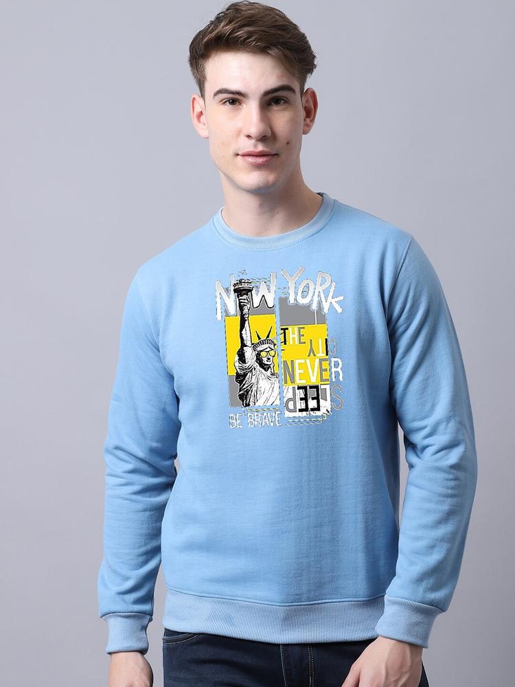 Obaan Men Graphic Printed Sweatshirt