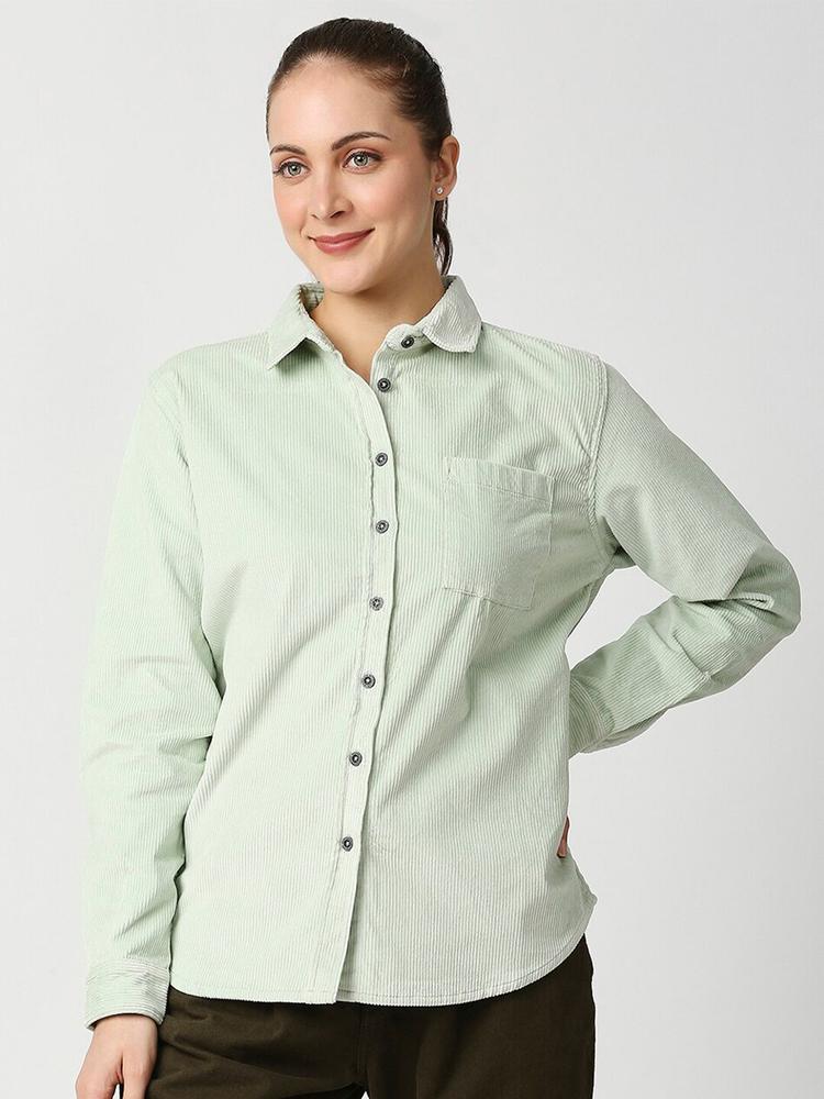 Blamblack Women Super Slim Fit Casual Shirt